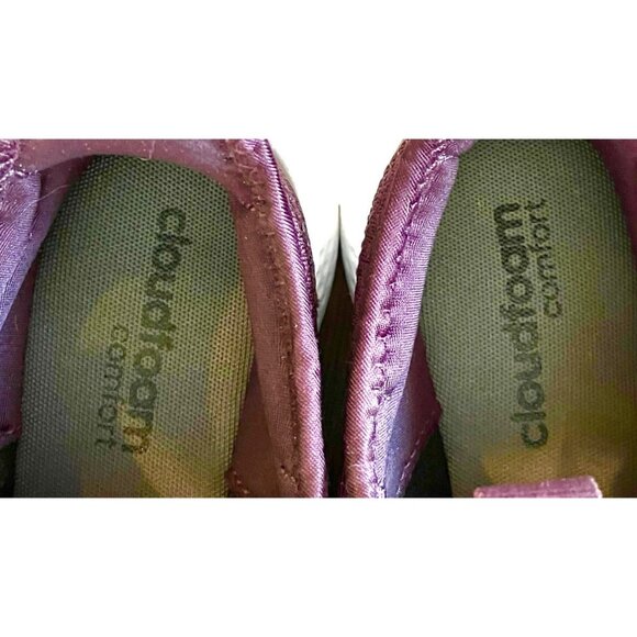 Adidas Puremotion-Adapt Cloudfoam Maroon/White Running Shoes/Sneakers Women-5.5 - Picture 8 of 16